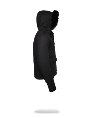 SOLID BLACK CHOPPER JACKET