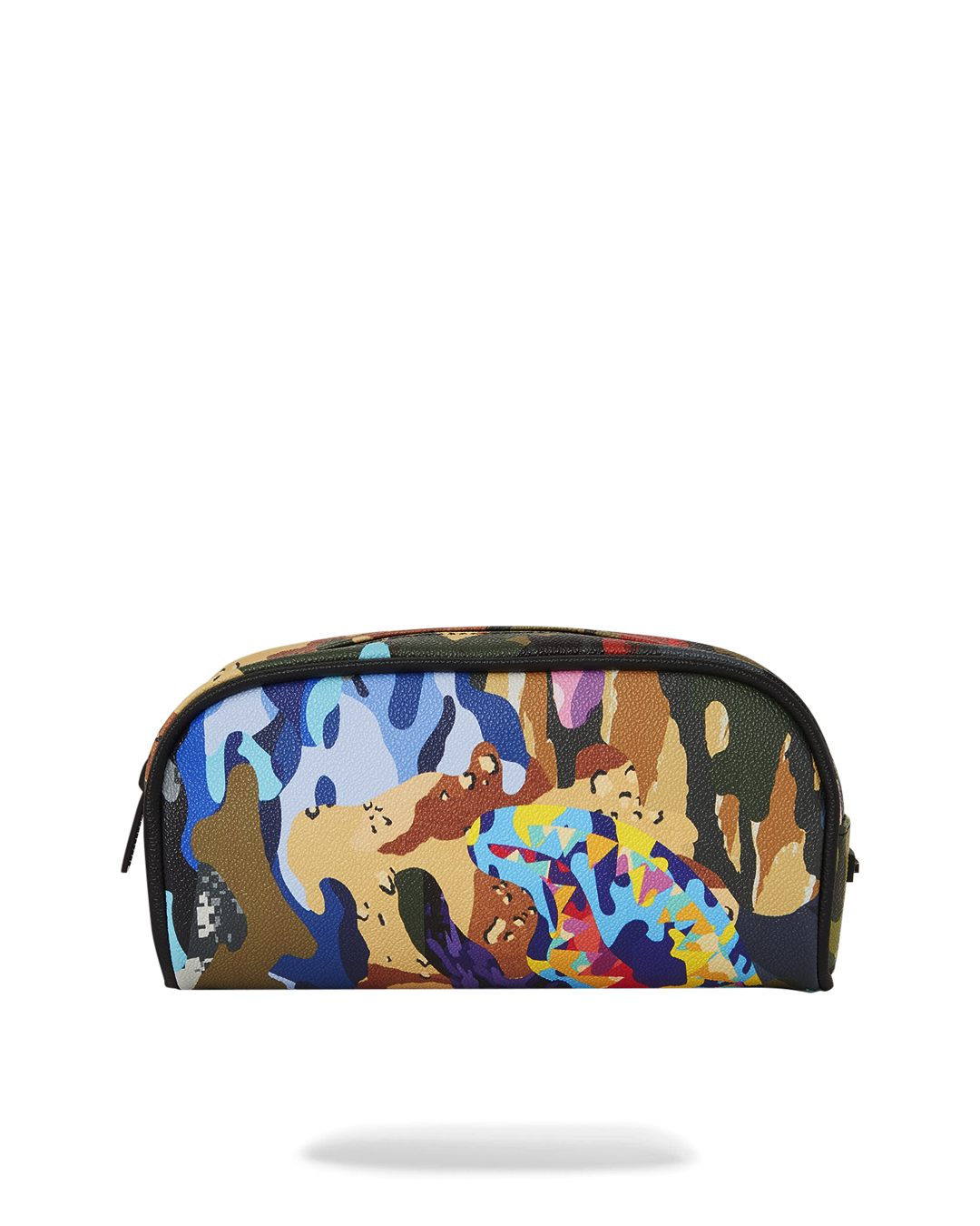 SLICED AND DICED CAMO POUCH