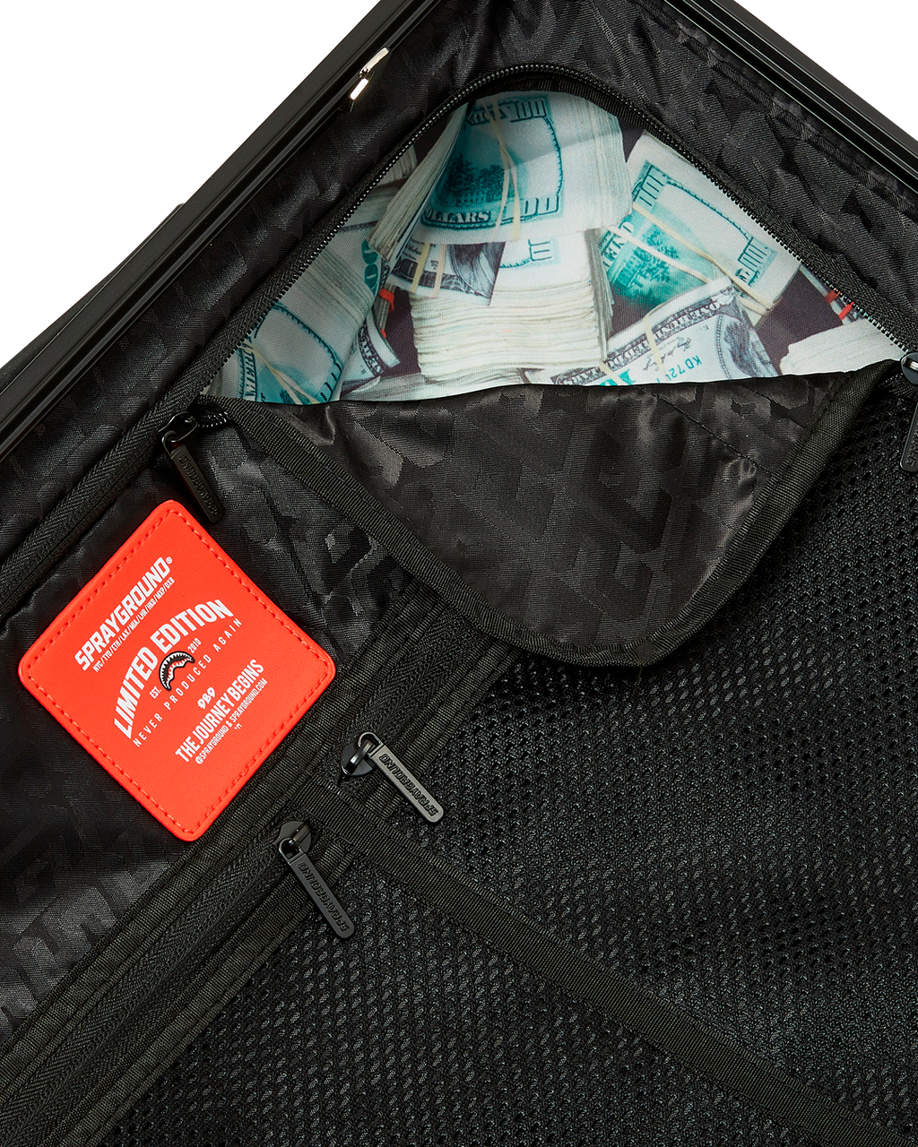 THE GHOST MAISON SHARKITECTURE CARRY-ON LUGGAGE