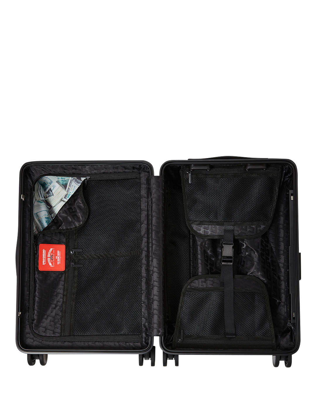 THE GOLDEN FANG SHARK CARRY-ON LUGGAGE
