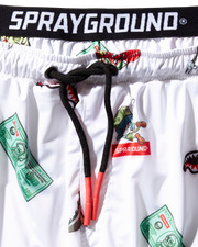 PATCH ALL-IN CORTO SWIM TRUNKS (WHITE)